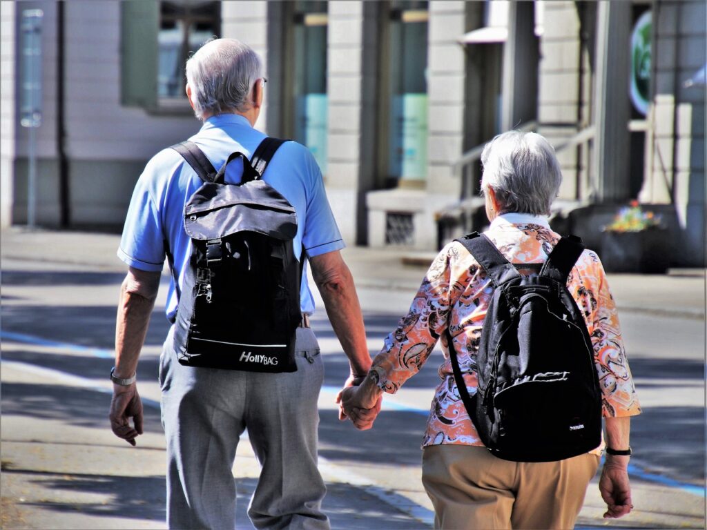 elderly pensioners