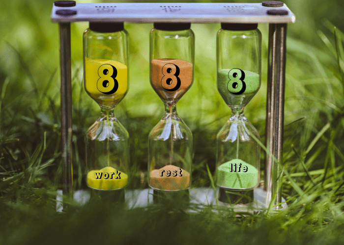 The 8-8-8 principle we forgot