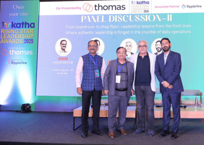 HRKatha Rising Star Leadership Awards: When leaders stop pretending they know everything panel 2 at HRKAtha Rising Star Leadership Awards