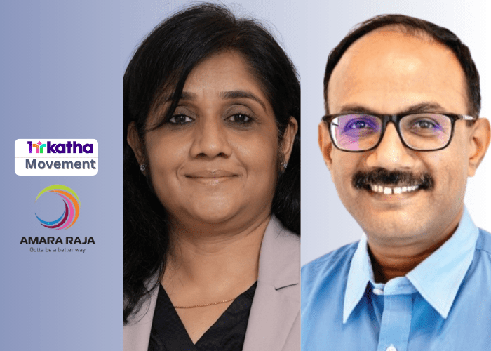 Shilpa Kabra Maheshwari is group CHRO, Amara Raja Group; JK superannuates Shilpa Maheshwari and Jaikrishna B, Amara Raja Group