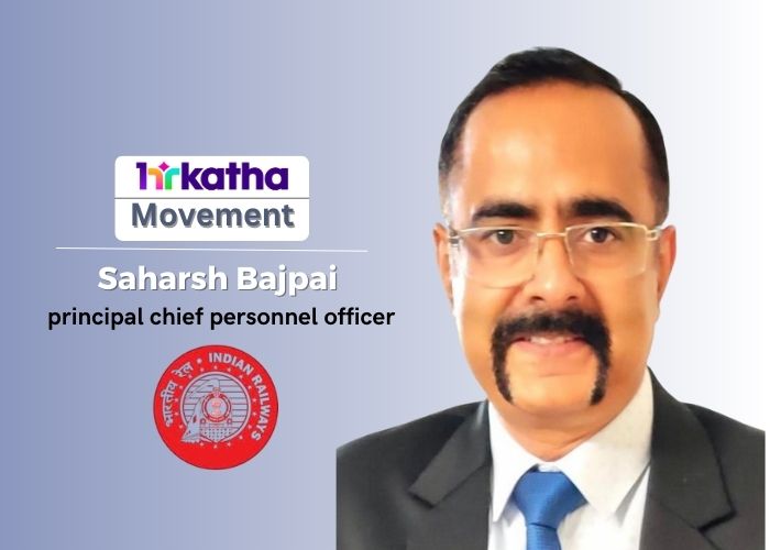 Saharsh Bajpai is principal chief personnel officer, Western Railway Saharsh Bajpai is principal chief personnel officer, Western Railway