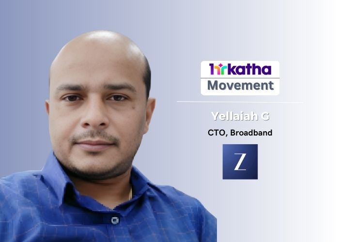Yellaiah G appointed CTO, Broadband at Zee Entertainment Enterprises Yellaiah G, CTO, broadband, Zee Entertainment Enterprises