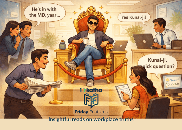 The unspoken office hierarchy everyone understands but nobody admits