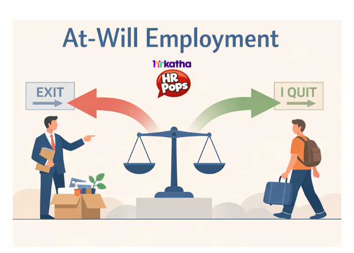 At-will employment: The American HR idea that does not exist in India At-will employment, HR Pops