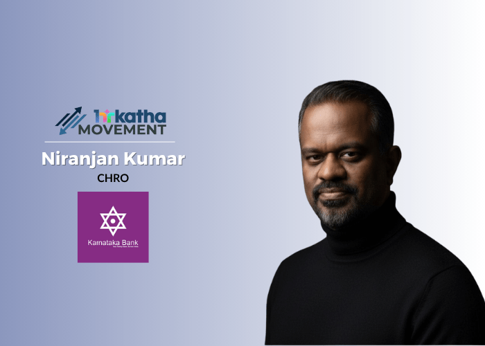 Niranjan Kumar, CHRO, Karnataka Bank, steps down Niranjan Kumar
