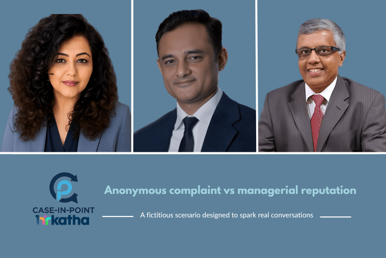 Case-in-Point: Anonymous complaint vs managerial reputation