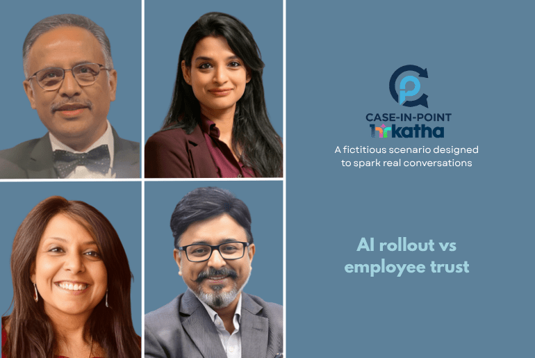 Case-in-Point: The AI replacement conversation CIP _AI rollout vs Employee Trust_Divya Kiran, Suvrat, Koushik, Shamita