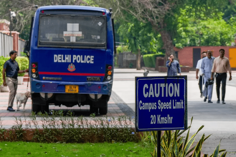 Delhi Police suspends routine leave amid heightened security deployment Delhi Police