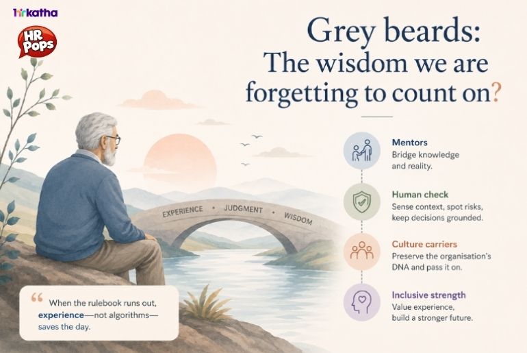 Grey beards: The wisdom organisations are too busy to remember Grey Beards: HR Pops