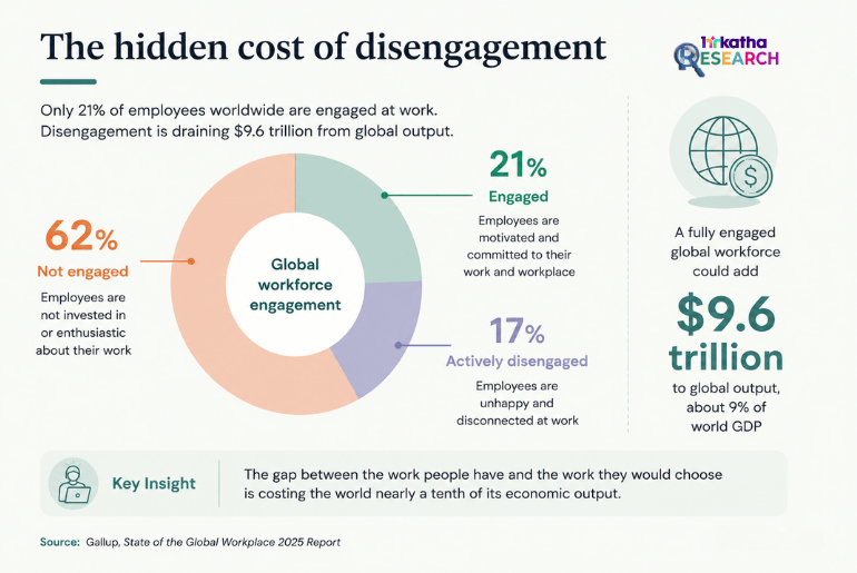 Hidden cost of disengagement_Gallup Study on world's most important problems