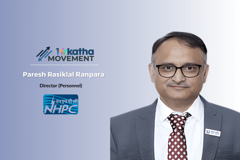 NHPC gets Paresh Rasiklal Ranpara as director (personnel) Paresh Rasiklal Ranpara