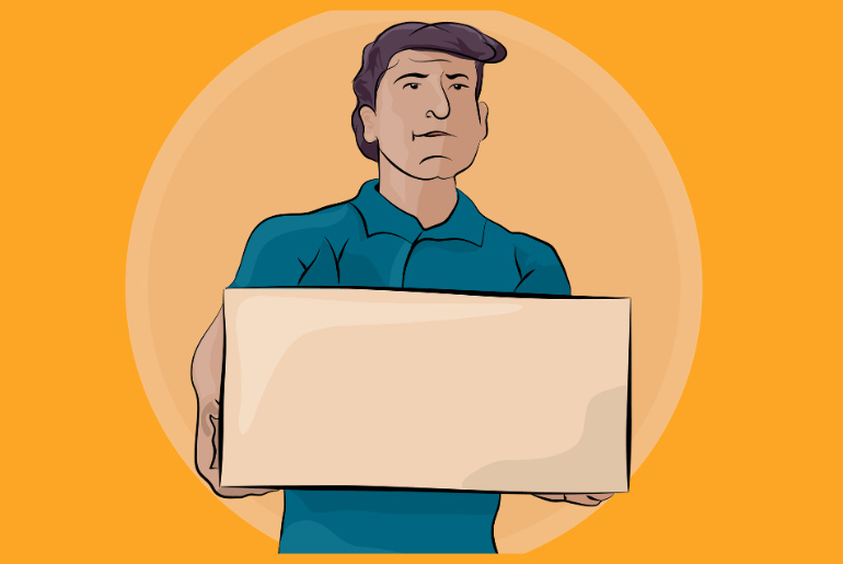How corporate exits push workers into gig jobs gig worker_delivery man