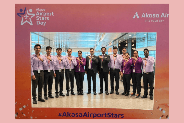 Akasa Air Airport Star Day