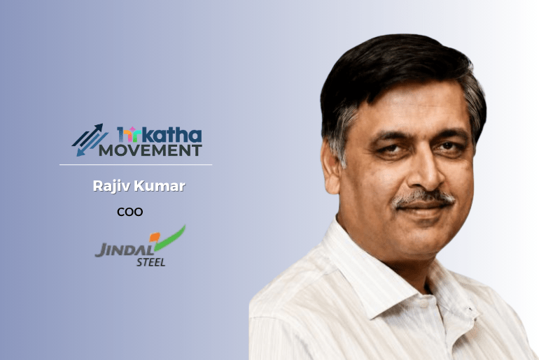 Rajiv Kumar is chief operating officer, Jindal Steel Rajiv Kumar, chief operating officer, Jindal Steel
