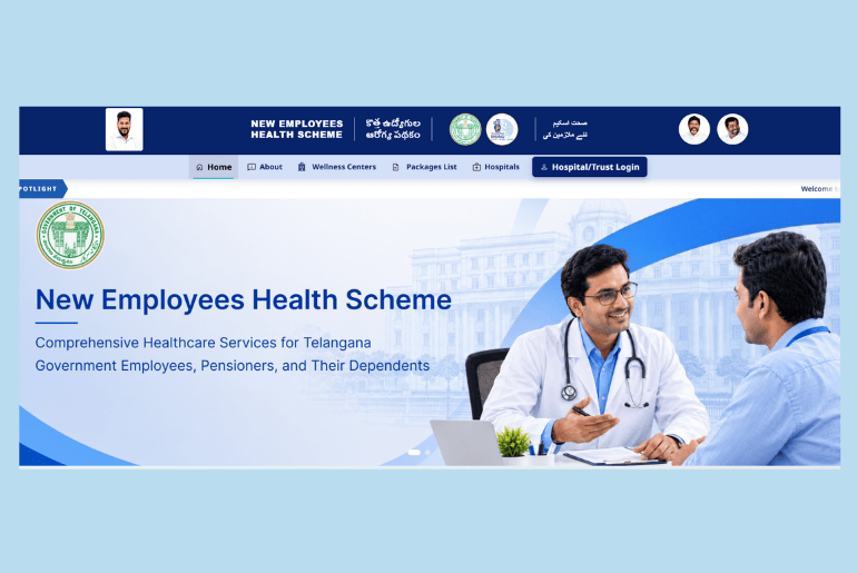 Telangana to set up ‘Employee Mitra’ helpdesks at 17 Hyderabad hospitals Telangana_New Employee_Health_Scheme
