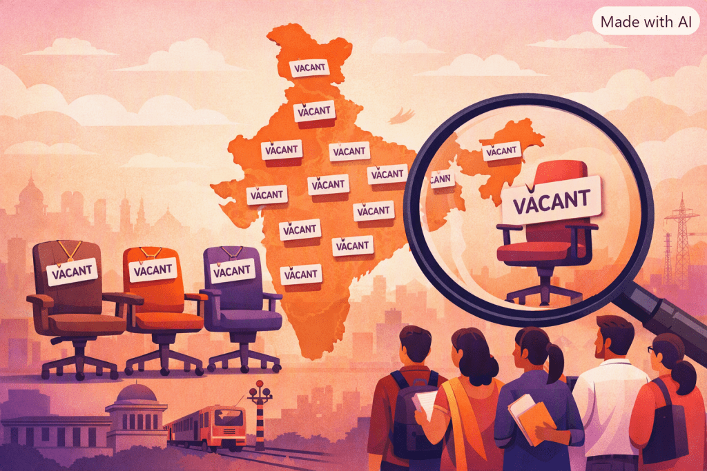 Massive shortfall in govt jobs across India, states move differently to address it vacancies across India