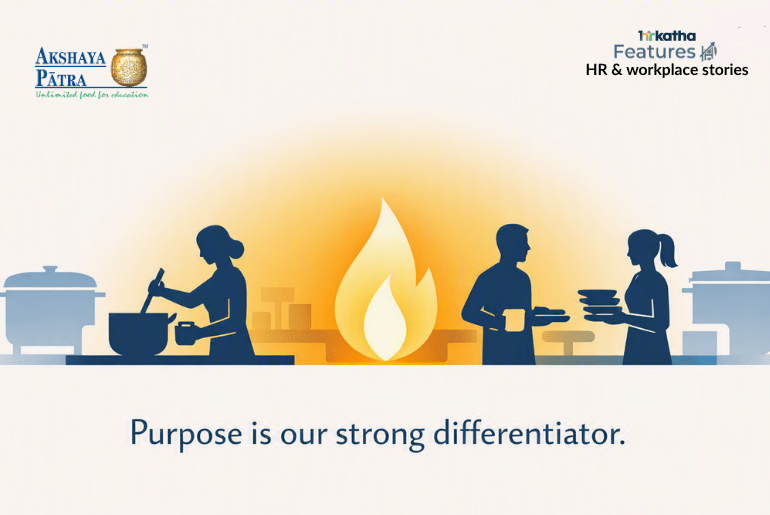 At Akshaya Patra, the HR test is simple: is the kitchen staffed? Akshaya Patra