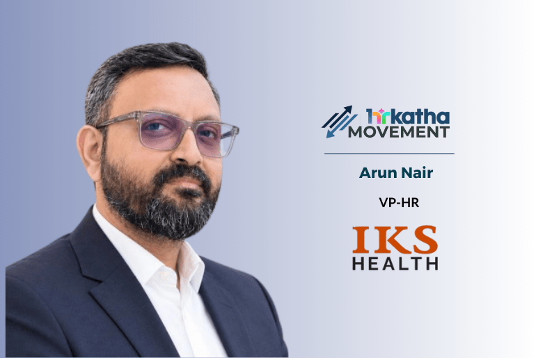 Arun Nair is now VP-HR, IKS Health Arun Nair, VP-HR, IKS Health