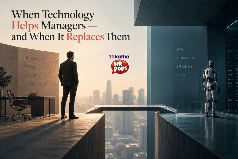 Managerial augmentation vs managerial substitution: When technology helps managers and when it replaces them Managerialaugmentation & managerial substitution: HR Pops