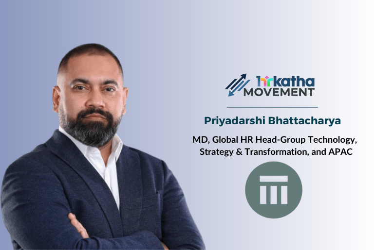 Priyadarshi Bhattacharya is MD, global HR head-group tech, strategy & transformation, and APAC, Swiss Re Priyadarshi Bhattacharya (MD, global HR head-group tech, strategy & transformation, and APAC , SwissRe