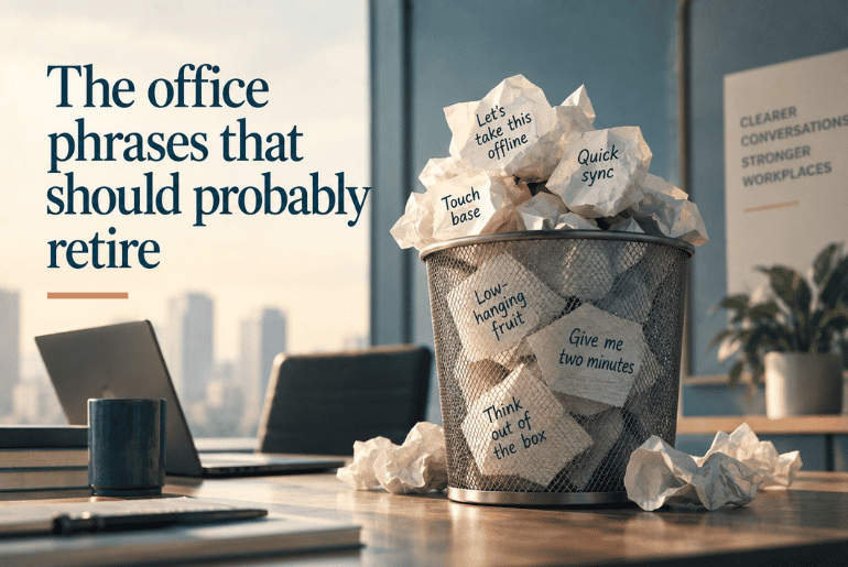 The office phrases that should probably retire office phrases