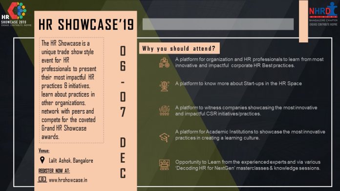 Register now for the NHRD Bangalore HR Showcase